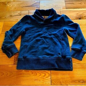 Johnnie B (Boden) Boys Shawl Collar Sweatshirt, Sz 7-8 Yrs